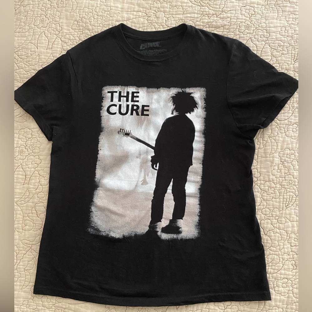 The Cure Boys Don’t Cry black tee NWOT size s